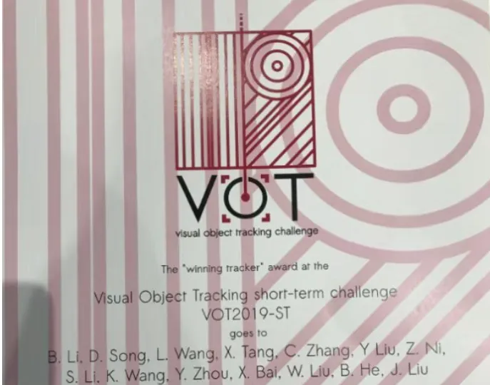 VLR学子在国际计算机视觉大会获得短视频追踪比赛冠军